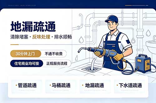 遵义地漏疏通